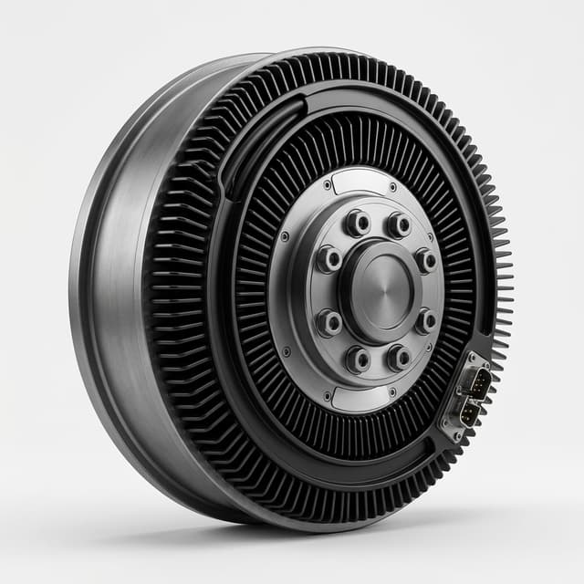 AMR drive motor for mobile robot traction systems