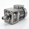 Low ratio geared motor for backdrivable robot joints