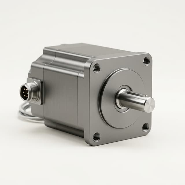 Stainless steel washdown motor for sanitary equipment